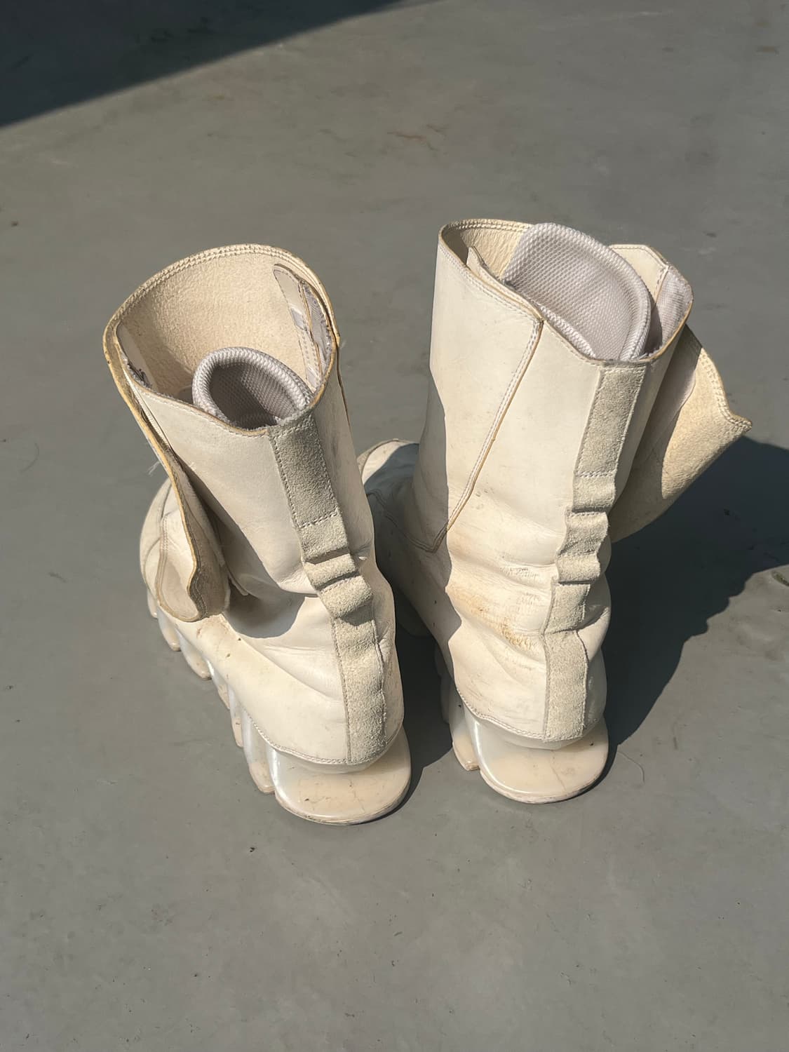 Rick Owens white boots 상품이미지4