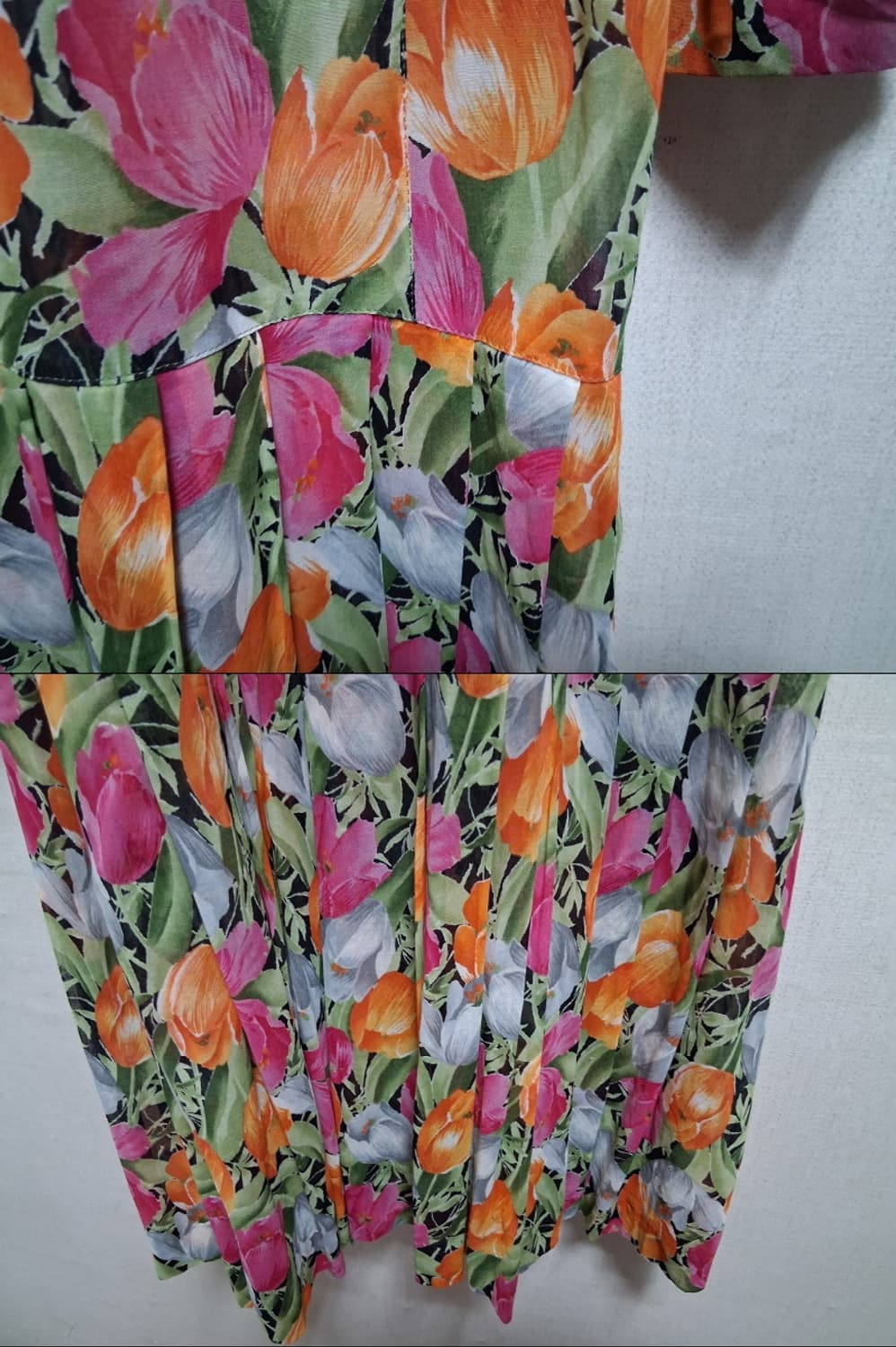 일본빈티지 MABUCHI 플로랄 롱원피스 아사면소재 고퀄리티 여성77
원 상품이미지7