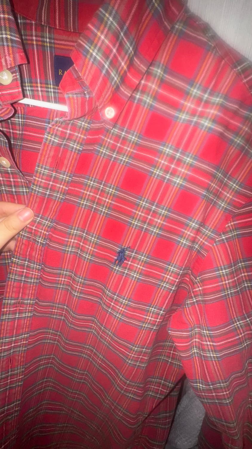 폴로랄프렌 체크 셔츠 / 일본 빈티지샵  상품이미지2