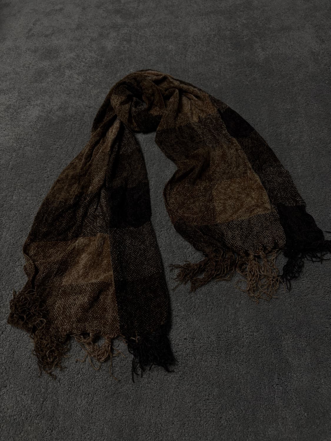 Vintage minimal grunge mood scarf 상품이미지2