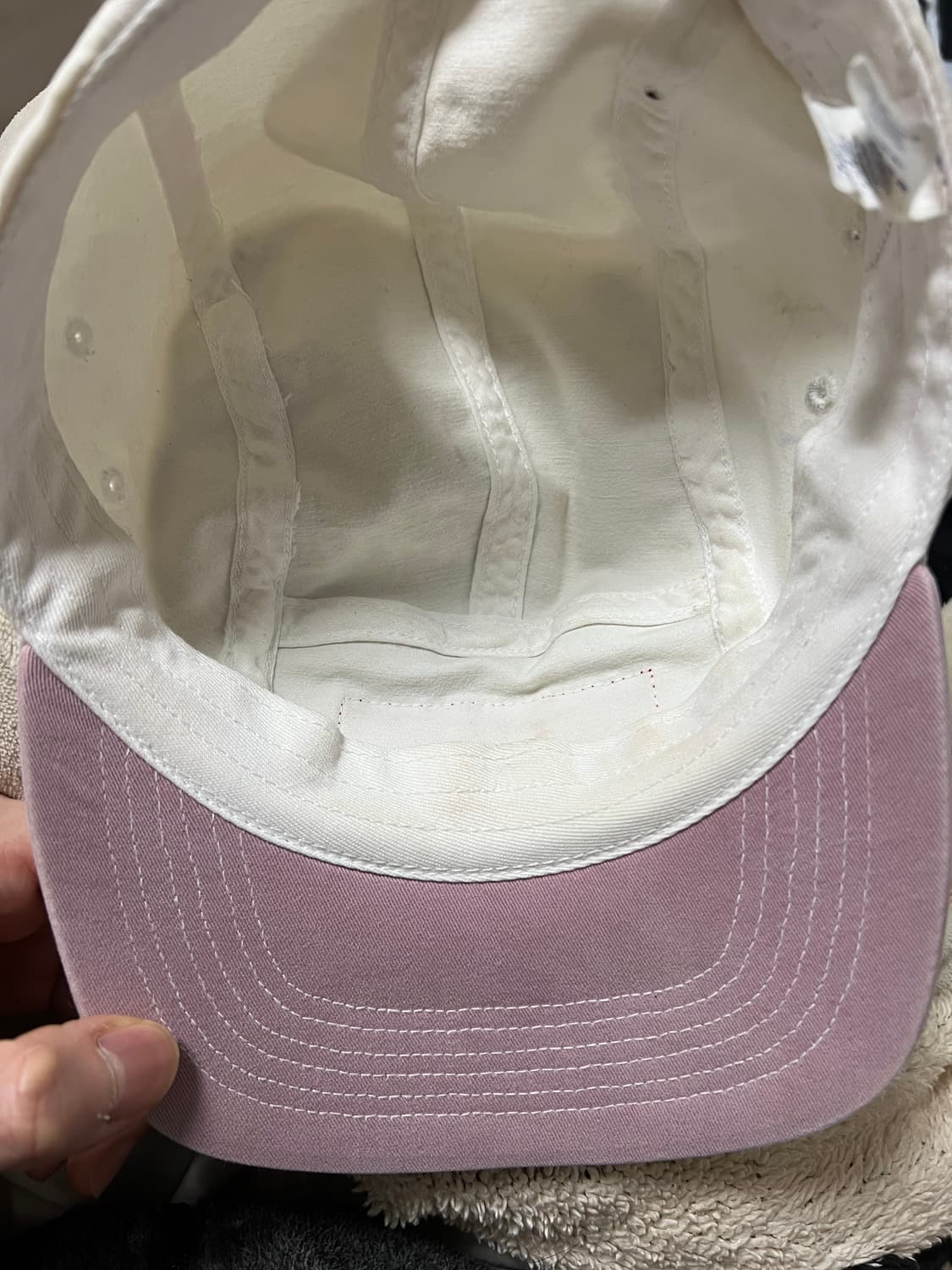 슈프림 투톤 트윌 캠프캡 22ss 상품이미지3