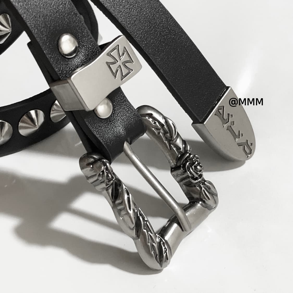 [Unisex] 웨스턴 스터드 찡 벨트 상품이미지9