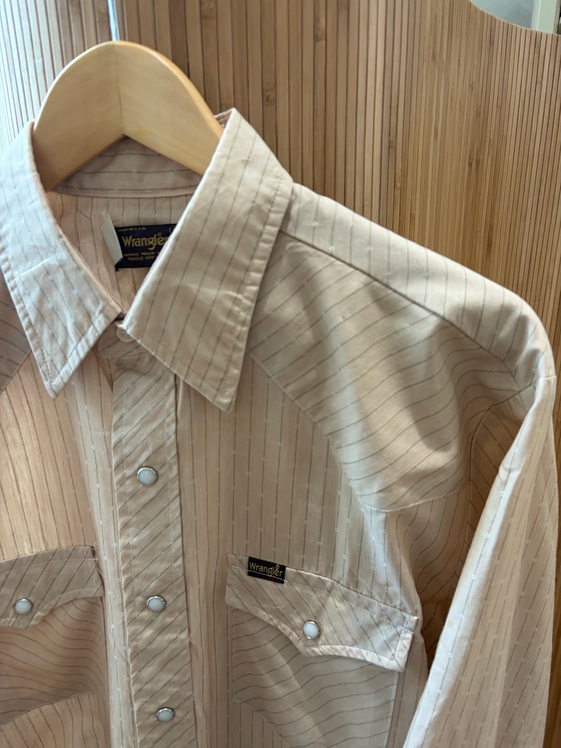 70s WRANGLER Western Shirt 상품이미지4