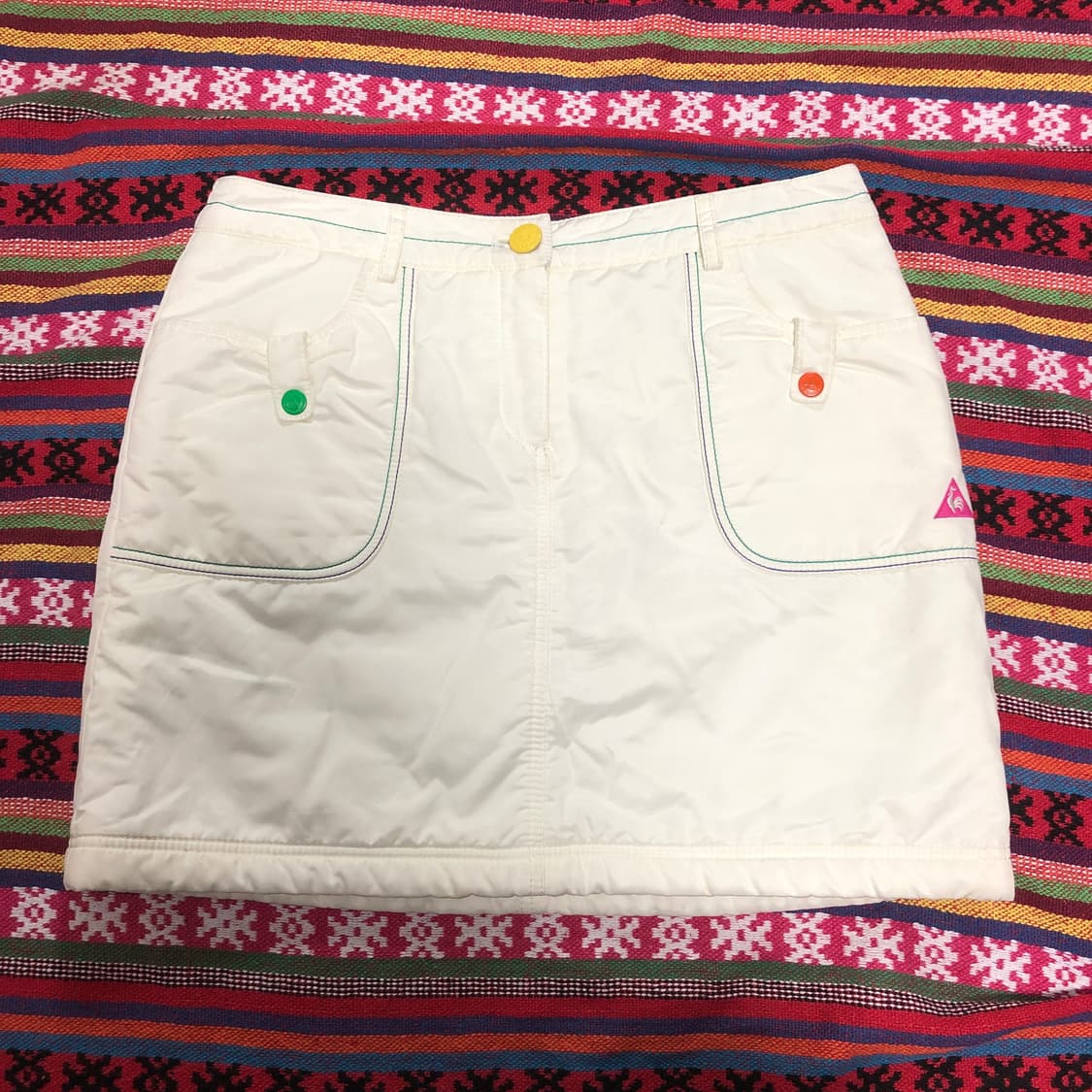 르꼬끄 골프웨어 패딩 미니 스커트 상품이미지1