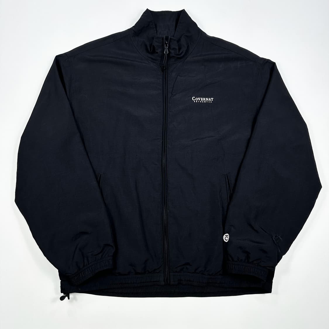 커버낫 백로고 나일론 블랙 바람막이 자켓 (XL) 상품이미지2