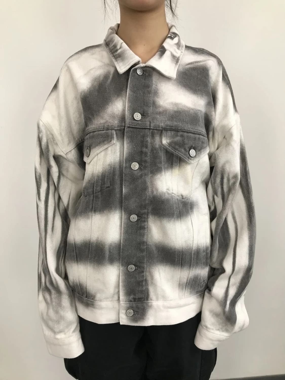 Bike Star Spray Print Jacket 상품이미지2