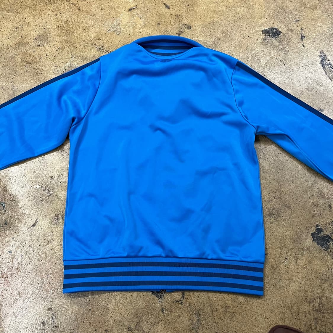 아디다스 스트라이프 블루 져지 트랙탑 90 상품이미지4