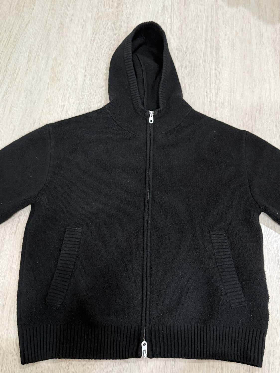 자라 니트 후드집업 상품이미지1