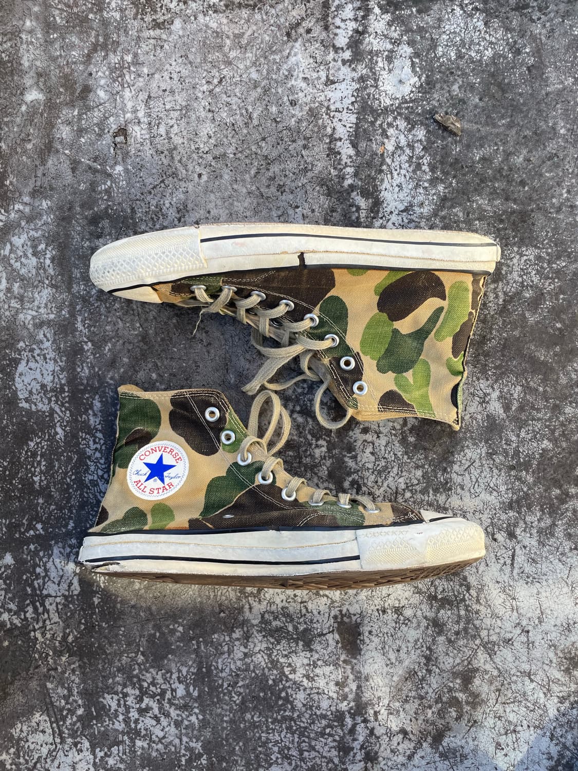 80s 빈티지 컨버스 83카모 오리지널 상품이미지1