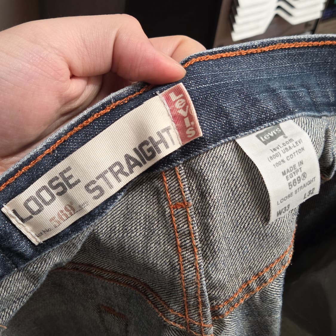 리바이스 569 루즈 스트레이트 데님 팬츠 상품이미지9