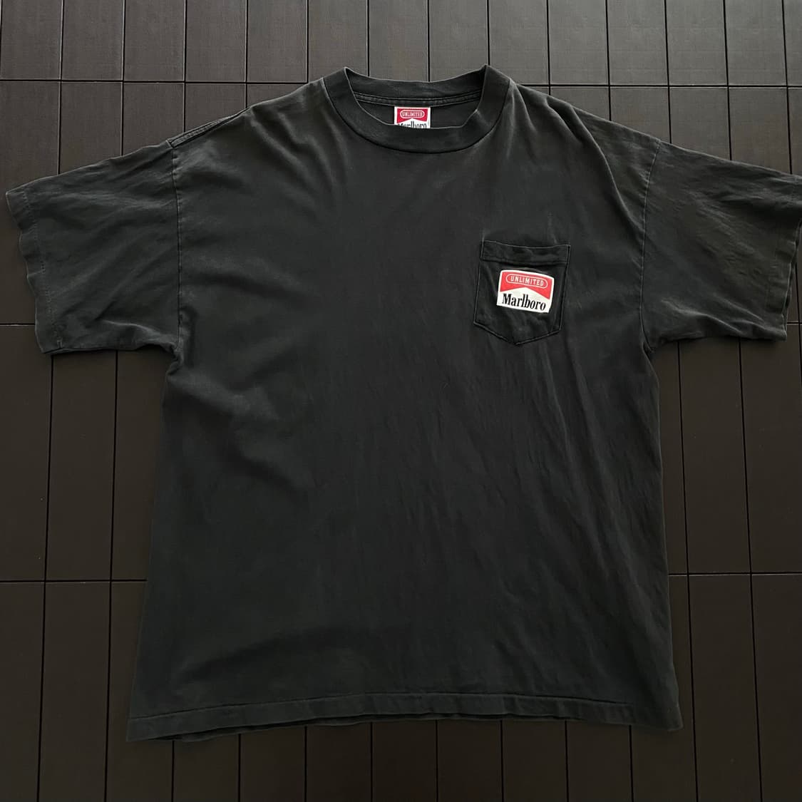 (XL) 90s 빈티지 말보로 트레인 티셔츠 상품이미지4