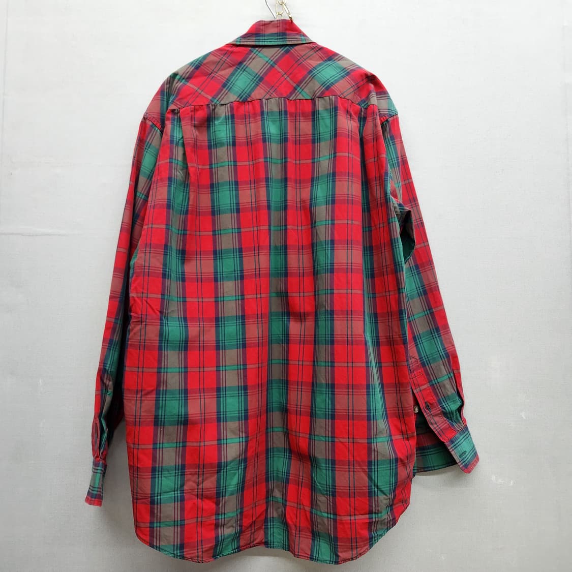 올드스쿨 코오롱스포츠 타탄체크 원포켓 셔츠 95(L) 상품이미지4