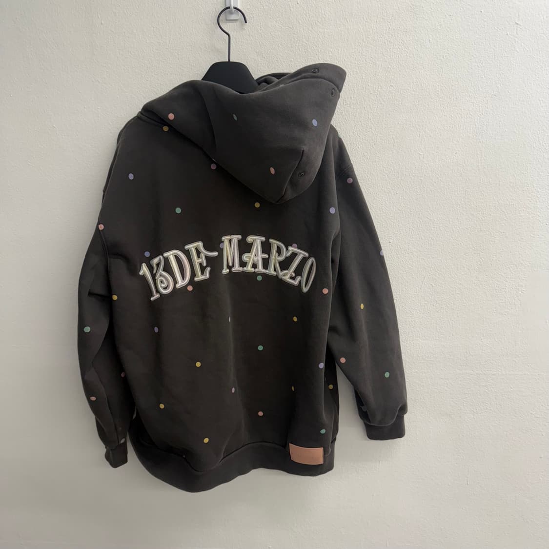 13de marzo bear COLORFUL DOTS ZIP HOODIE 상품이미지4