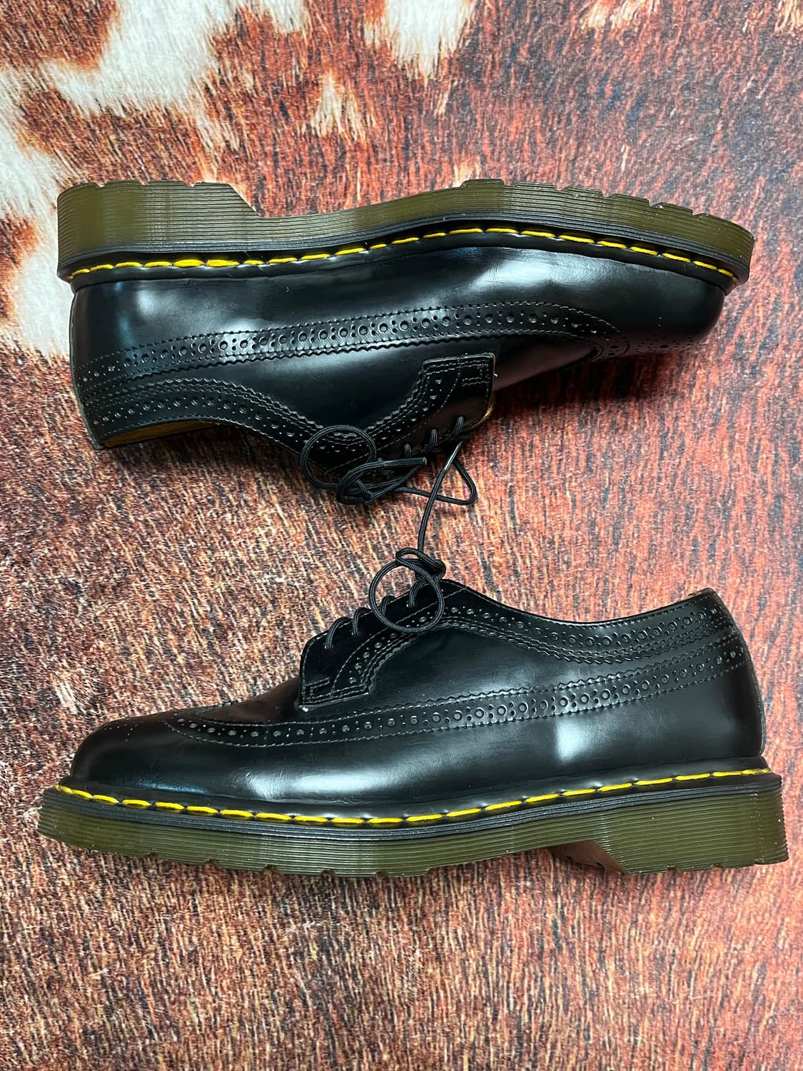 [270] 닥터마틴 3989 브로그 윙팁 로퍼 블랙 상품이미지2