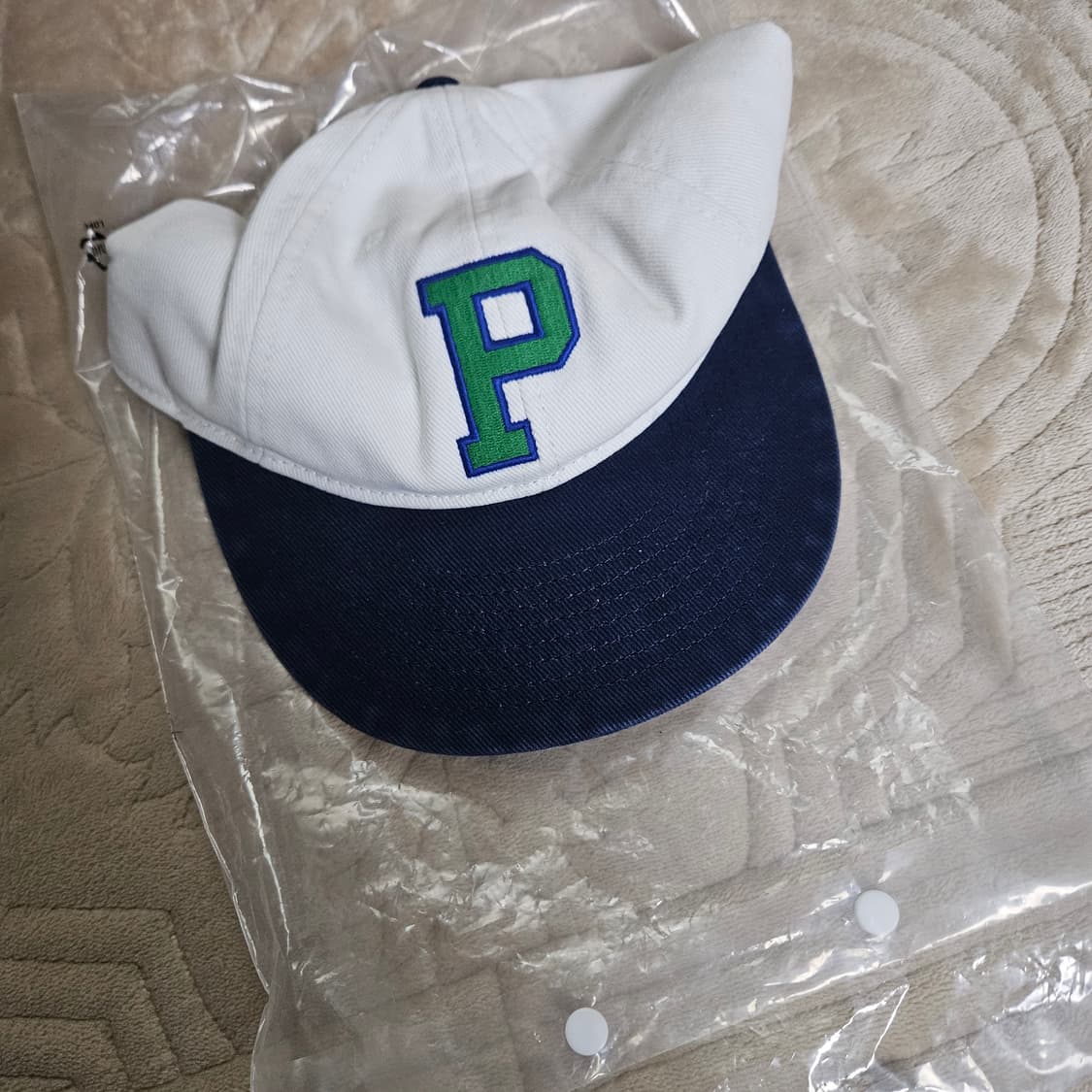 (F) 폴로 랄프로렌 로고 패치 트윌 캡 상품이미지1