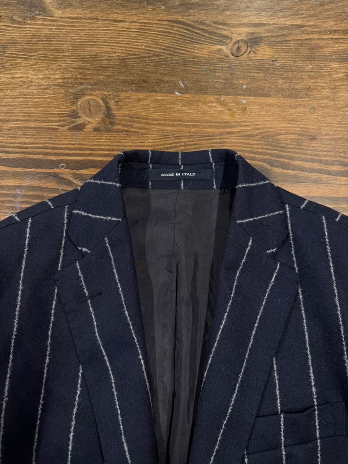 딸리아또레 핀초크 스트라이프 자켓 55~66 상품이미지7