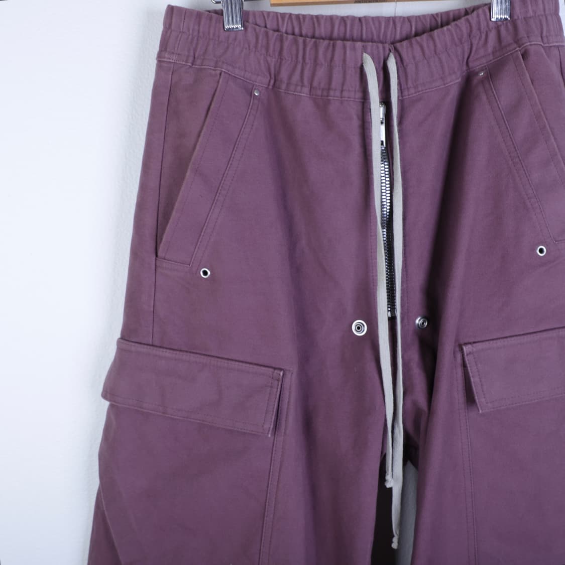 48 / Rick Owens 릭오웬스 몰스킨 더블 점보 카고 팬츠 상품이미지3