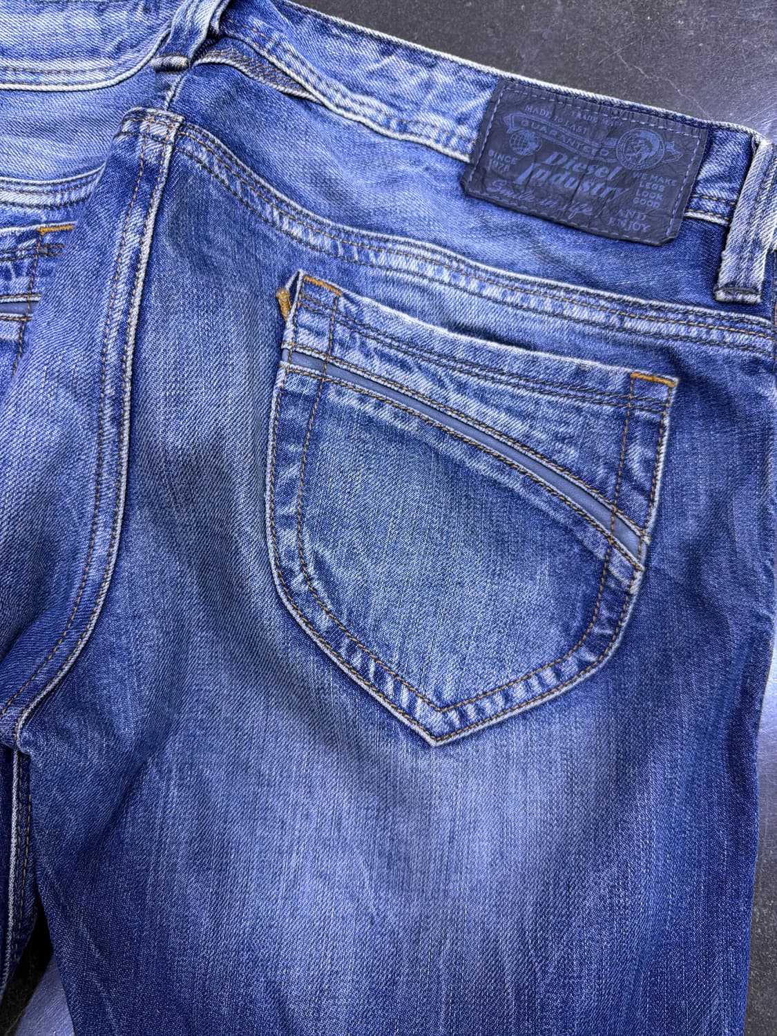 디젤 빈티지 워싱 슬림 스키니핏 청바지 데님팬츠 30 상품이미지8