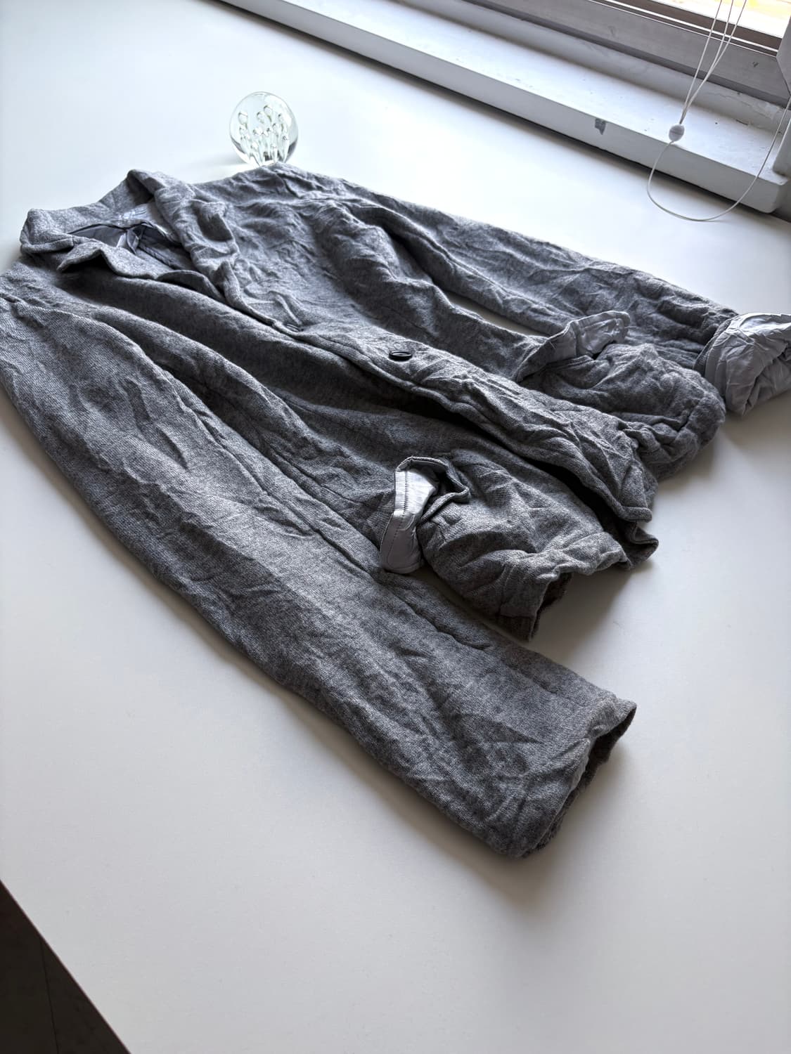 요지 야마모토 느와르 주름가공 자켓 상품이미지3