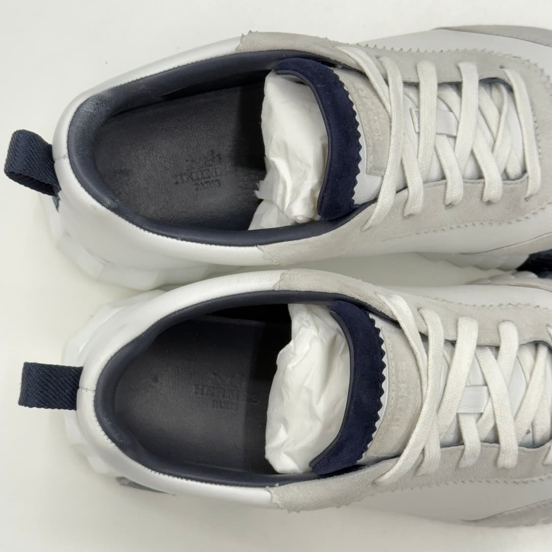 [41.5] 에르메스 카프스킨 바운싱 스니커즈 상품이미지7