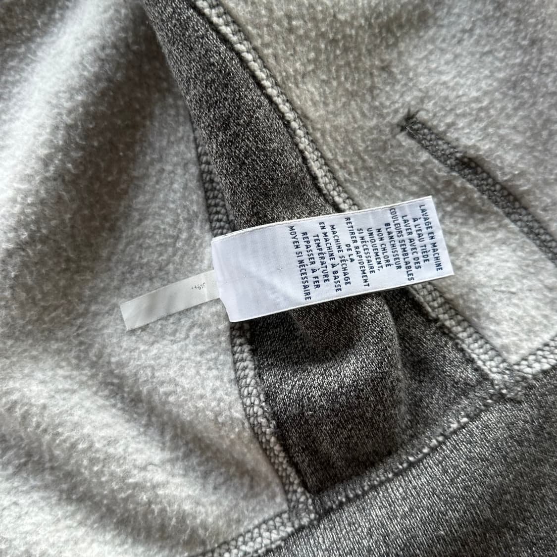 [M]폴로 랄프로렌 그레이 기모 후드집업 상품이미지8