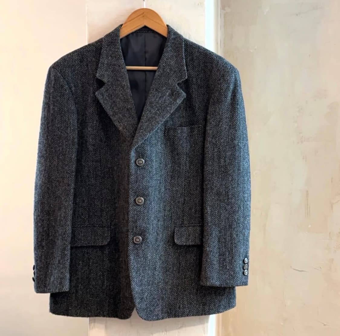 제임스앤더슨 x 해리스트위드 헤링본 자켓 상품이미지2