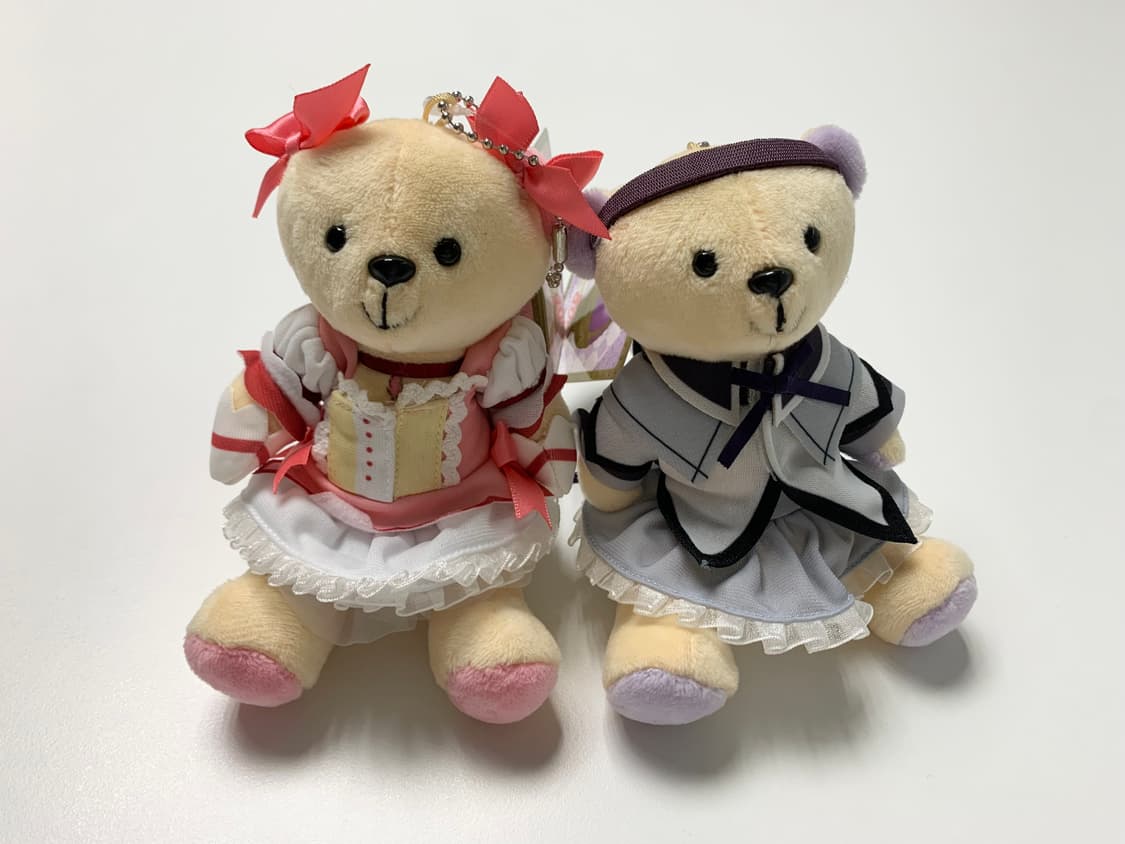 [새상품]movic 마법소녀 마도카 마기카 곰인형 굿즈 일괄 판매 상품이미지3