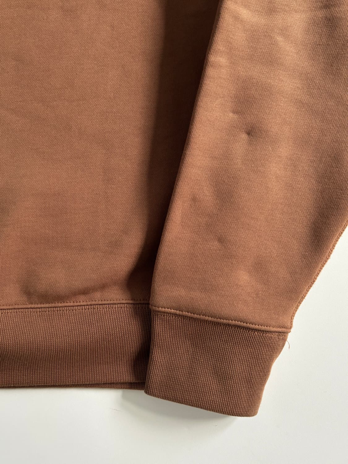 Nike 나이키 NRG 스우시로고 브라운컬러 반집업 맨투맨 상품이미지3