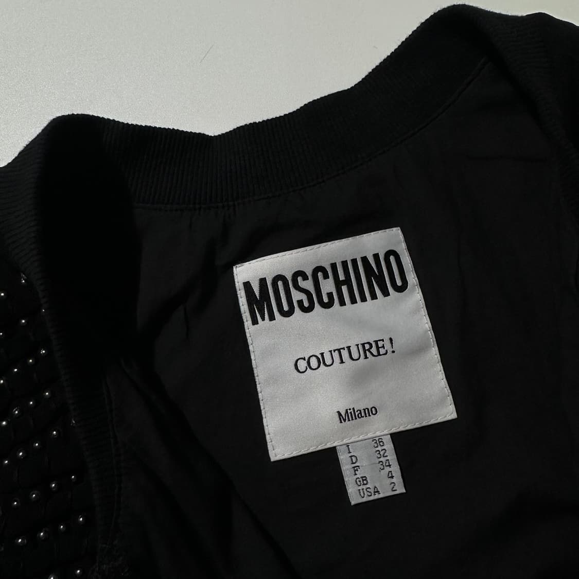 모스키노 스터드 집업 자켓 상품이미지4