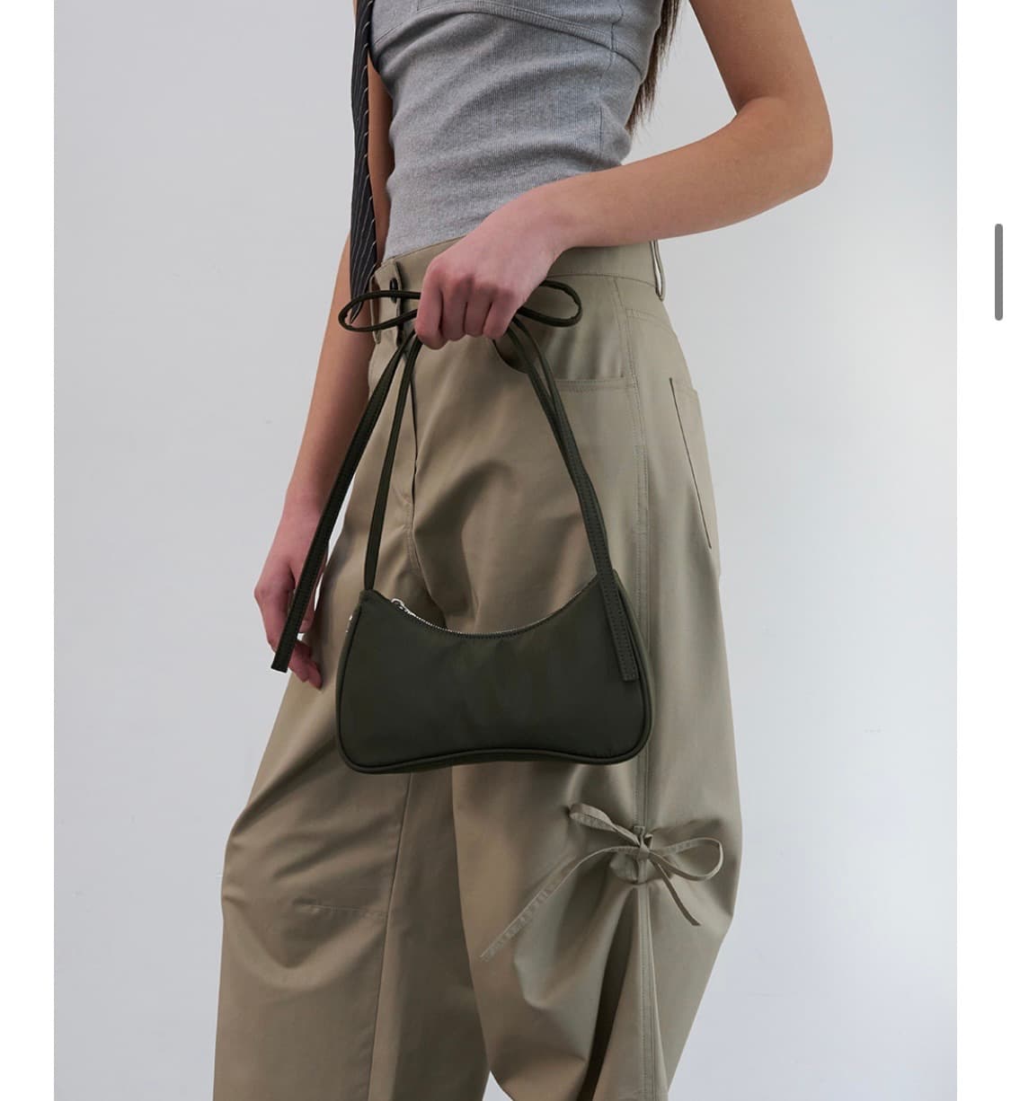 엘씨디씨티엠 strap detail wide trousers새상품 상품이미지3