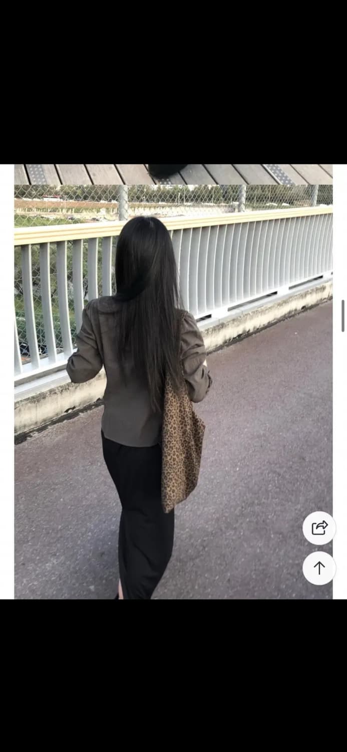 슬립오버 madeleine slim shirt 먹색 상품이미지4