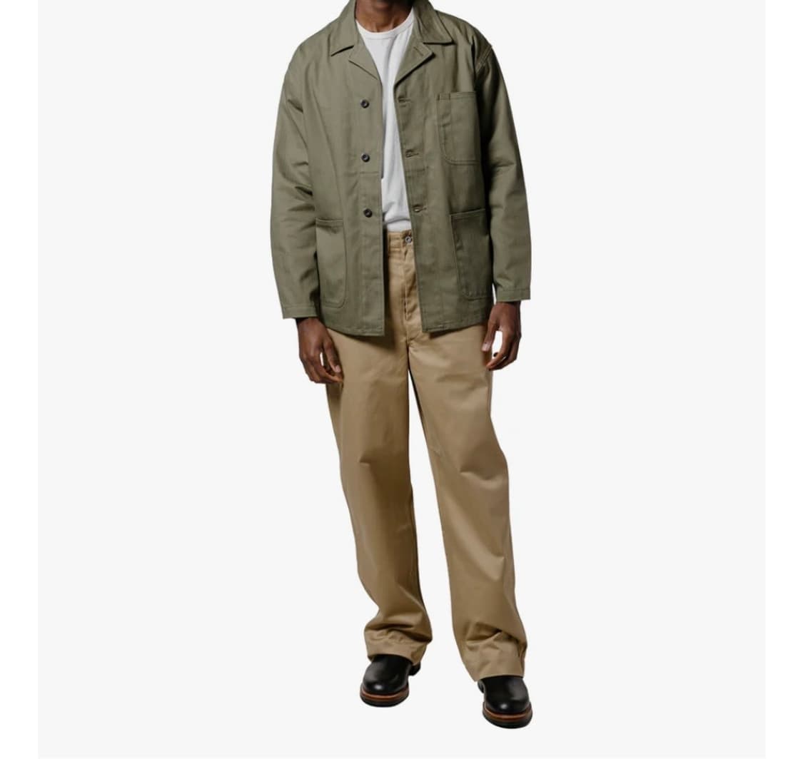 리얼맥코이 Real McCoy's 유틸리티 N-3 재킷 헤링본 워크 자켓 상품이미지8