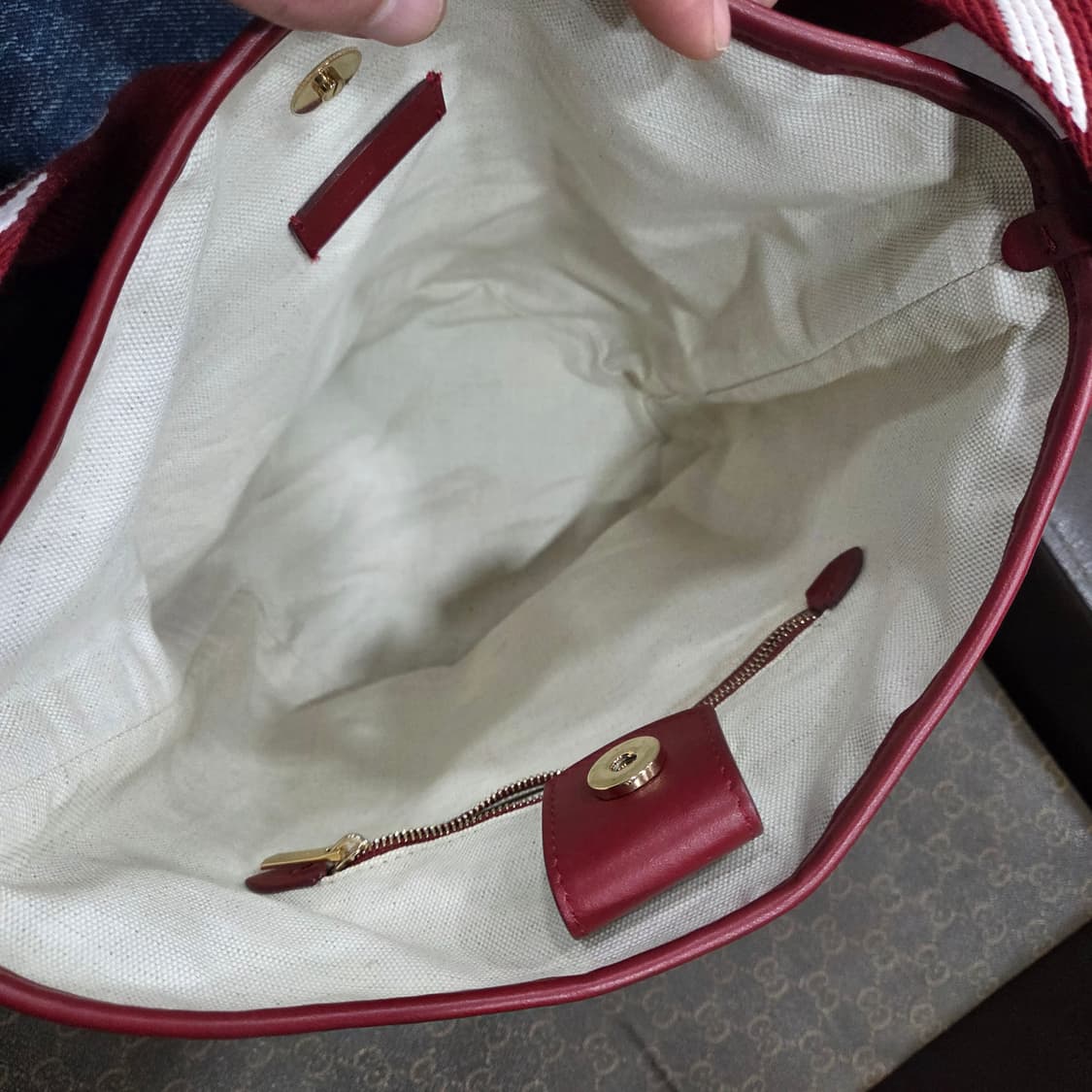 발리 데님 버킷 숄더백 상품이미지6