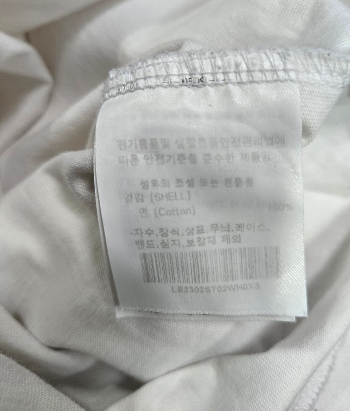 Lee 리 스몰 자수로고 반팔티 XS 상품이미지7