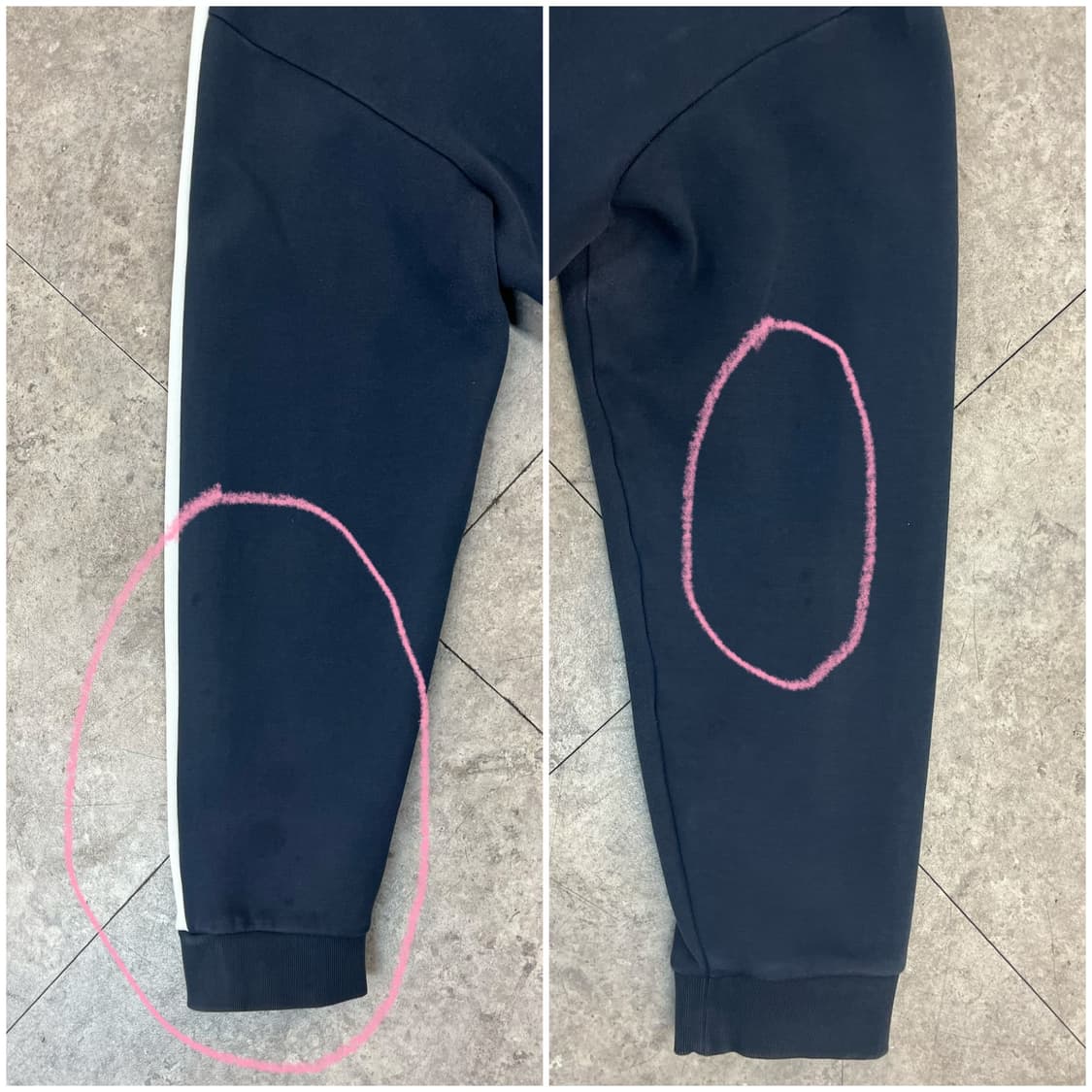 아디다스 크롭 맨투맨 네이비 105 #csz3391 상품이미지10