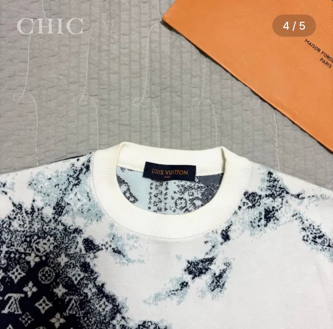 [루이비통 모노그램 반다나 니트] 상품이미지4