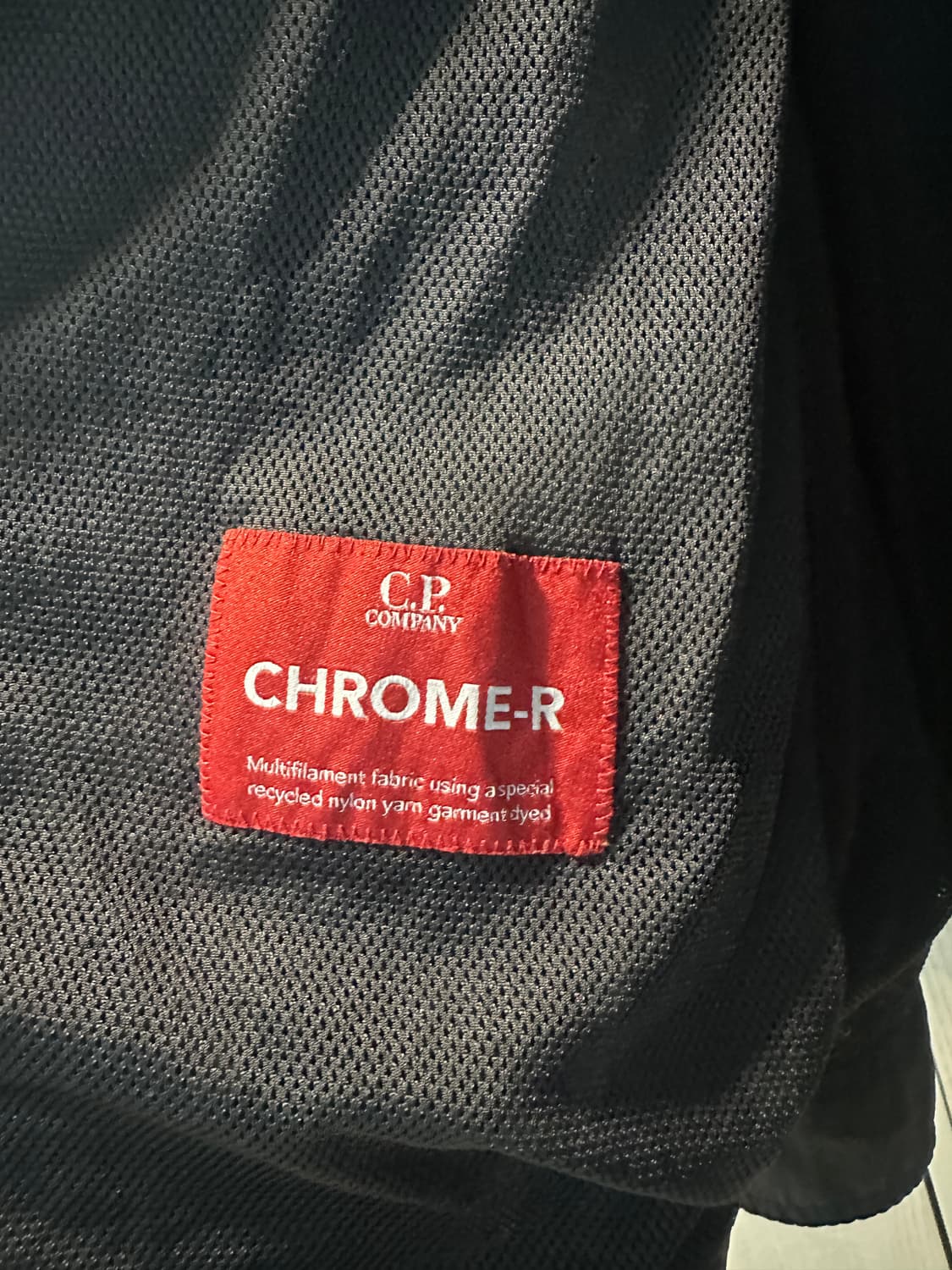 cp컴퍼니 25ss 크롬 오버셔츠(18cmos095a) xxl 상품이미지5