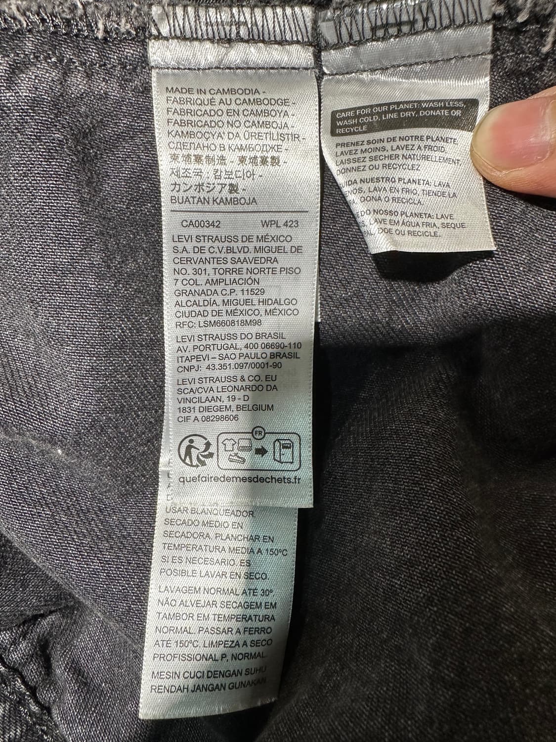 리바이스 데님 트러커 자켓 상품이미지6