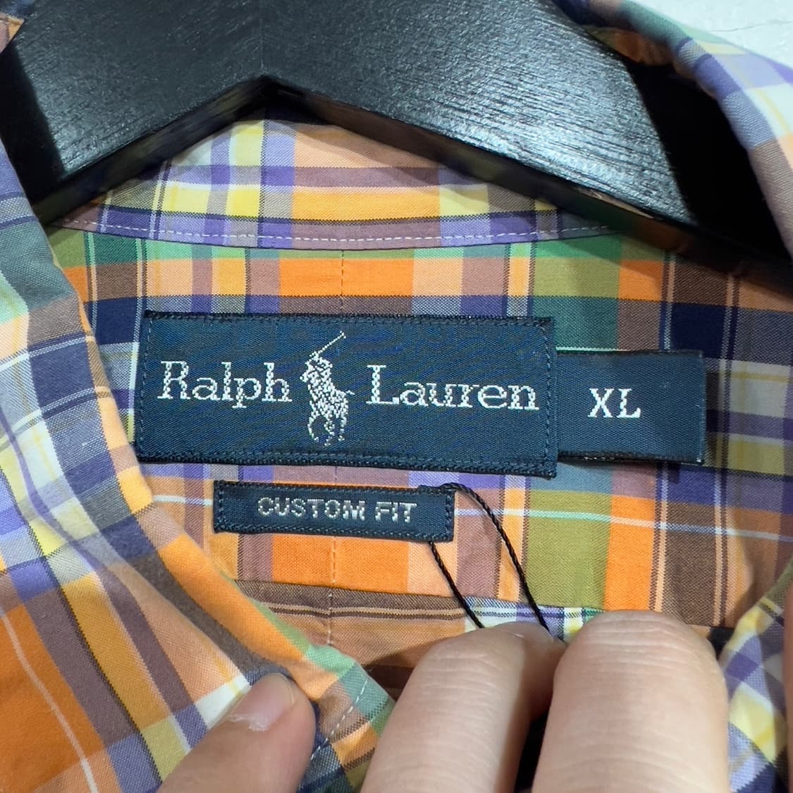 폴로 랄프로렌 체크 셔츠 상품이미지5