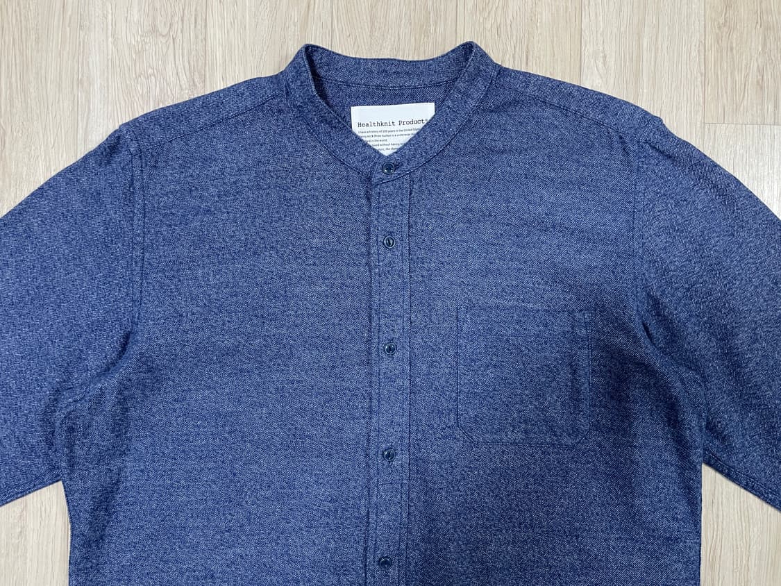 100~105) 헬스니트 100주년 헨리넥 셔츠(RRL&LVC&폴로) 상품이미지4