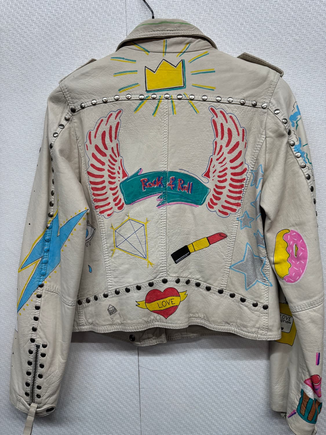 PAROSH 핸드메이드 빈티지 디테일 양가죽 자켓 S(55) 상품이미지5