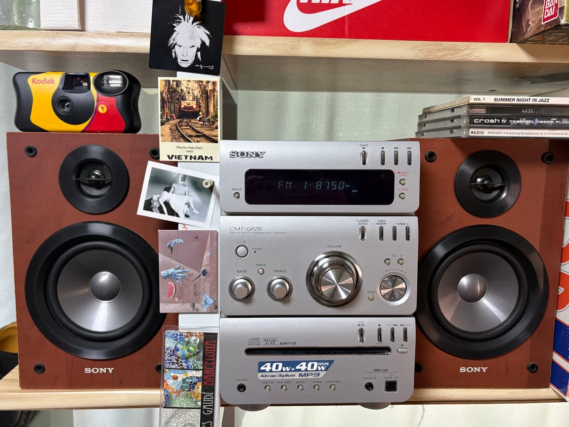 sony cmt-gpz6 시디플레이어 상품이미지1