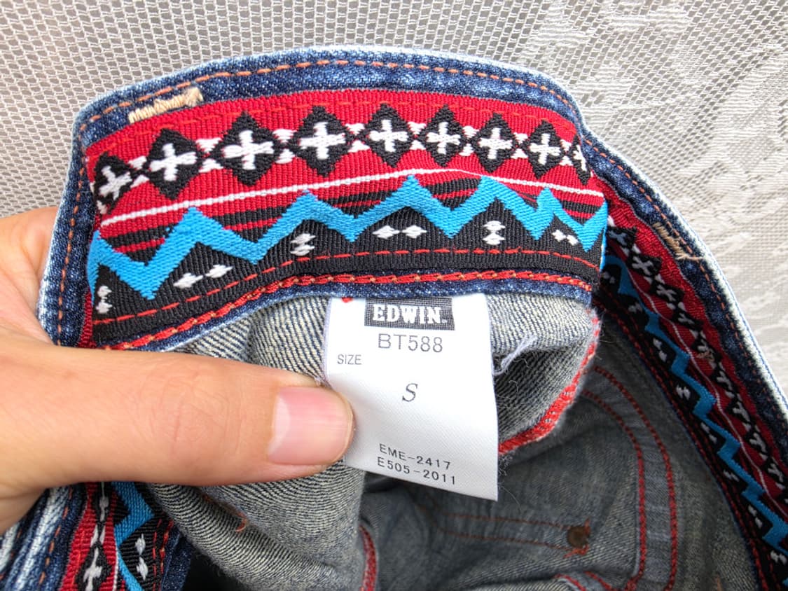 에드윈 503 블루트립 벨바텀 (made in japan) 상품이미지6