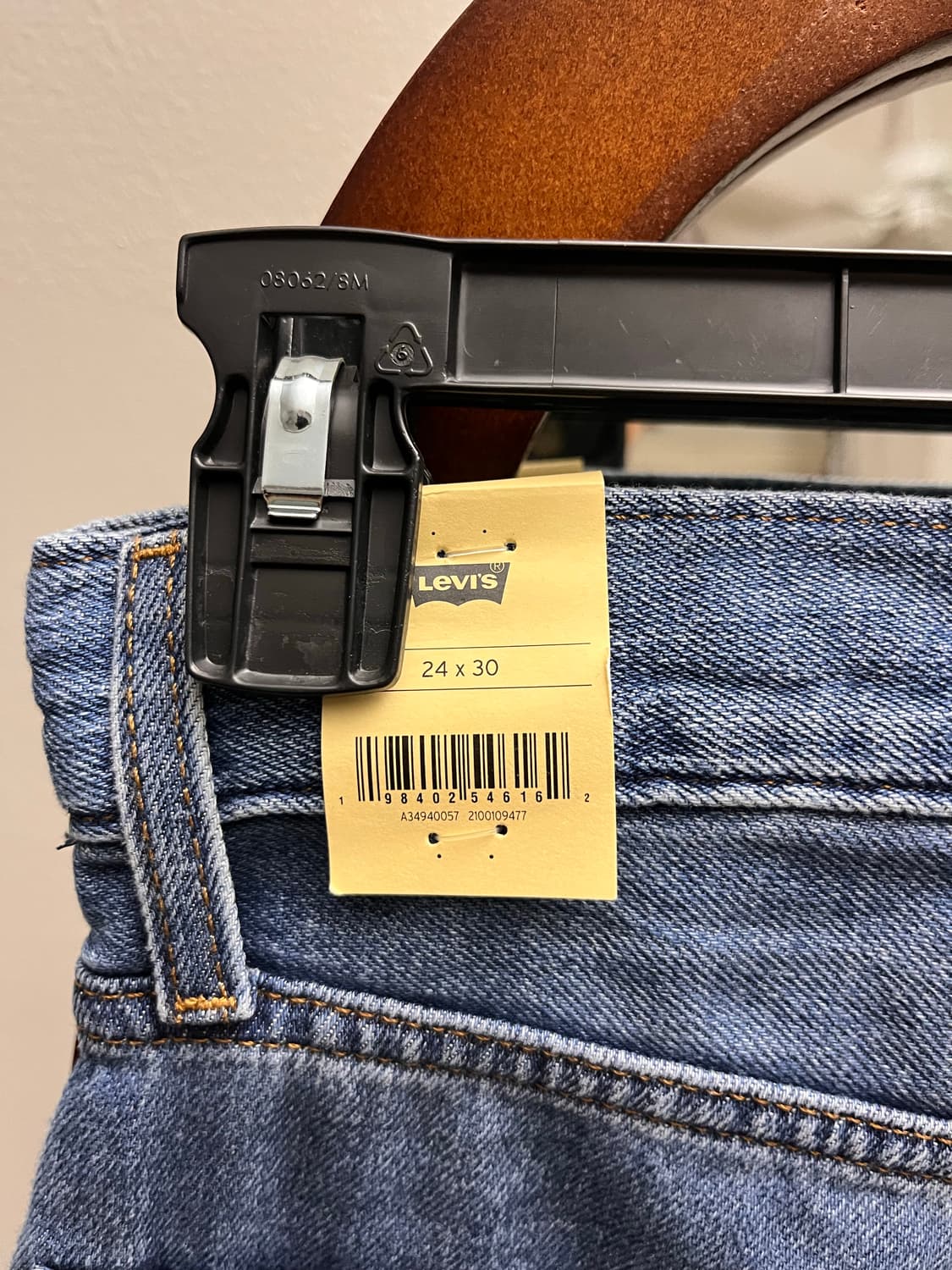 리바이스 정품 배기 대드 진 | 요즘 대세 와이드핏 데님 팬츠 상품이미지5