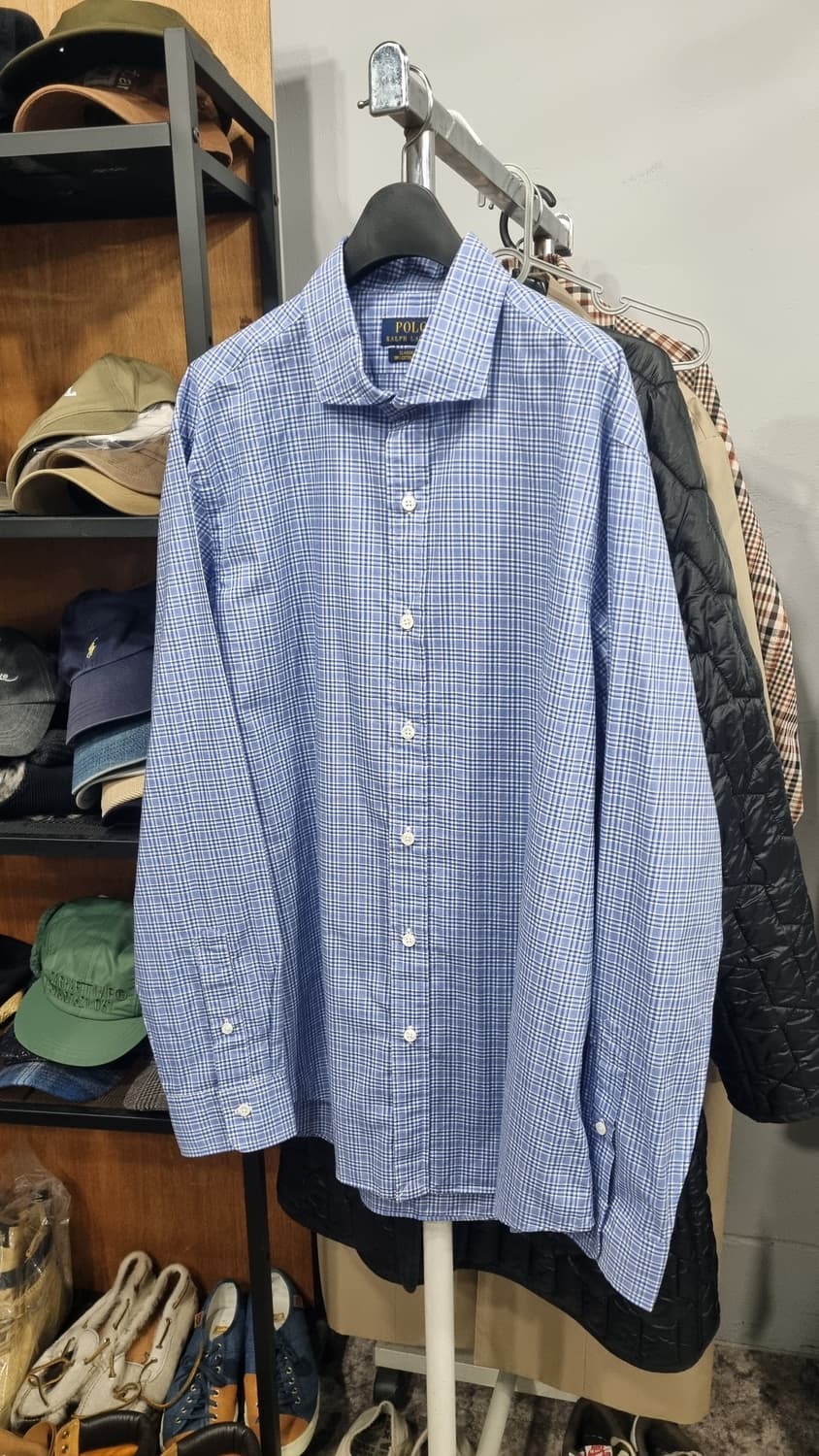 폴로 정품 셔츠 105~110(가슴단면61) 라지 거의새거 상품이미지1