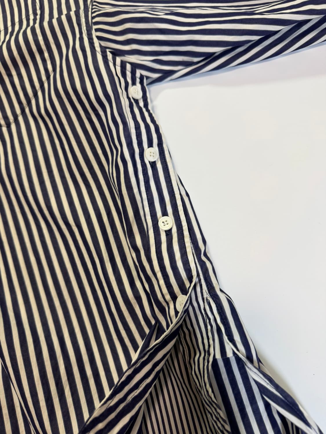 준지 스트라이프 긴팔 셔츠(44사이즈) 상품이미지8