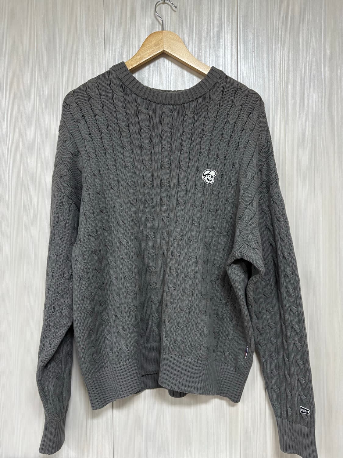 Ebbets Field Flannels 케이블 크루넥 니트 상품이미지2