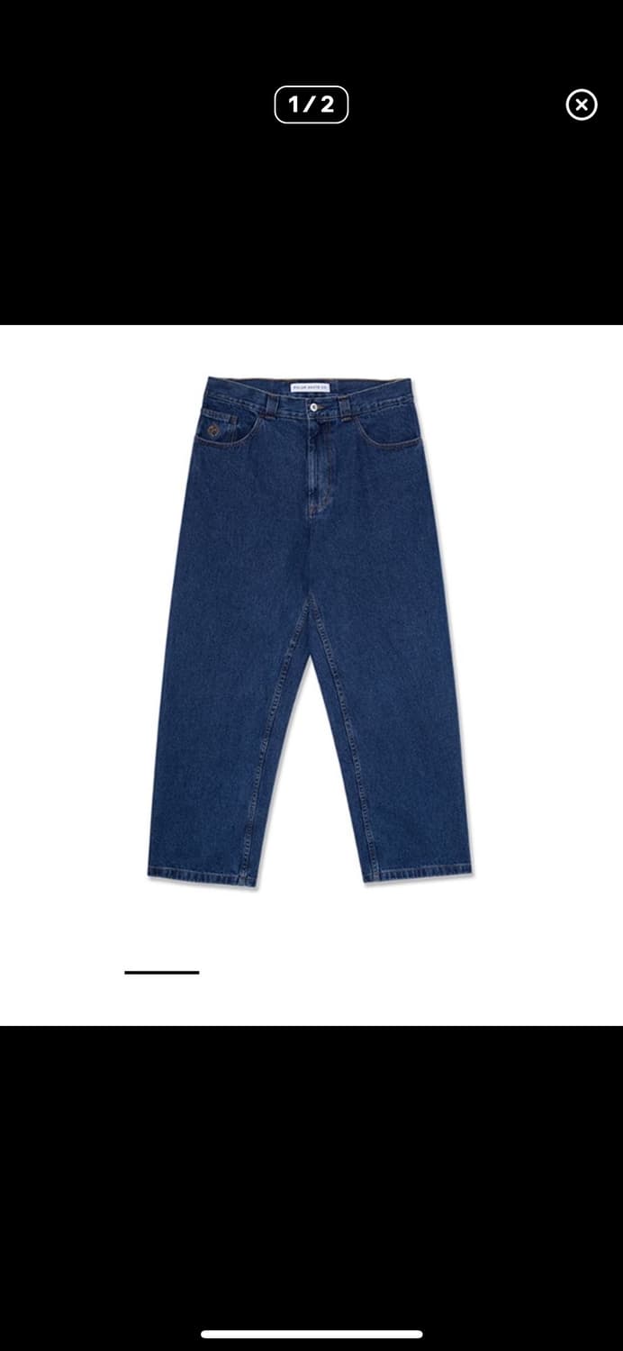 (새상품)폴라스케이트 데님 xl  상품이미지1