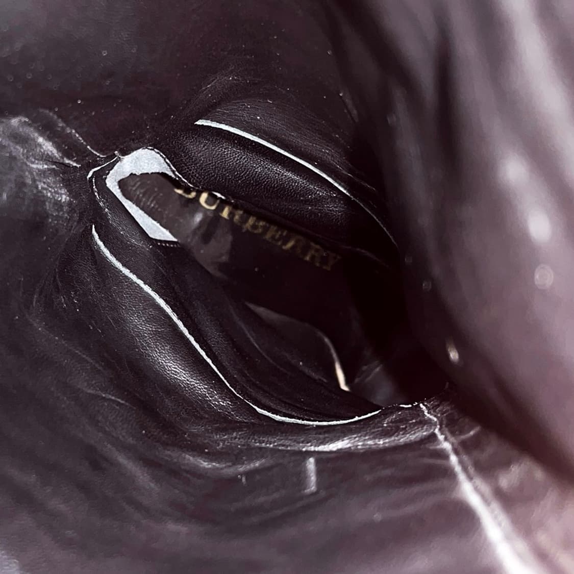 Burberry Leather Long Boots Black / 36 상품이미지6