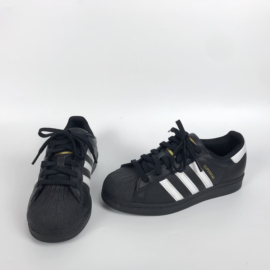 아디다스 슈퍼스타 검흰 스니커즈 신발 여성230 상품이미지1